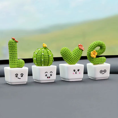 Cactus Love Mini Figurines Set