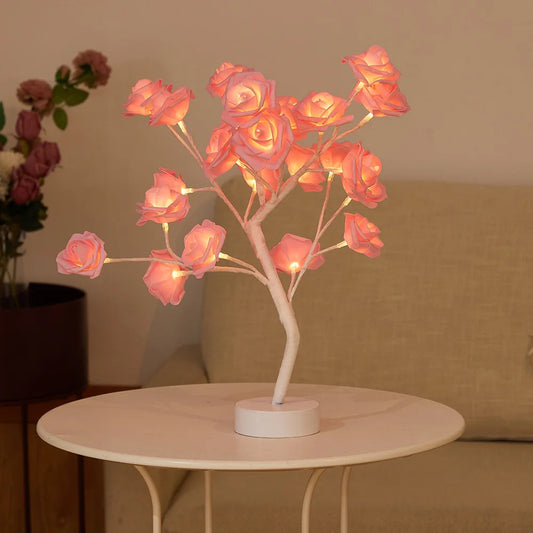 LED Rose Tree Lamp