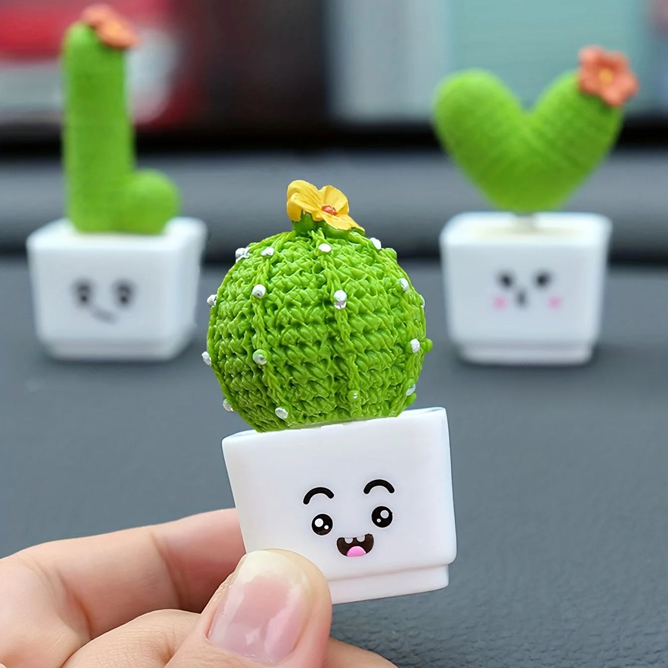 Cactus Love Mini Figurines Set