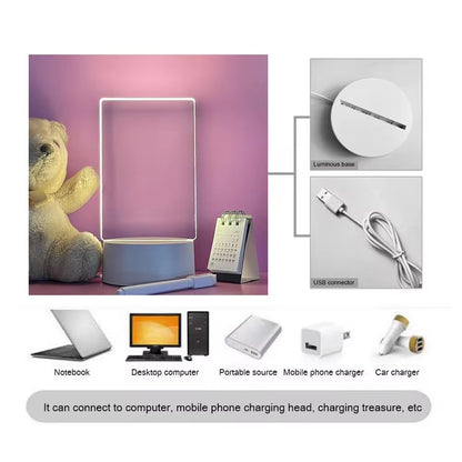 Lampe LED MemoBoard